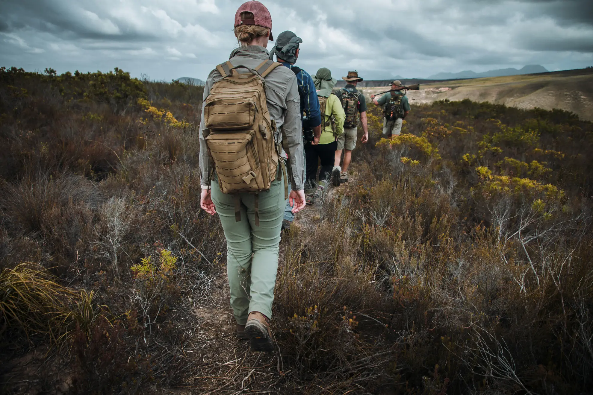 Guided walking safari in Tanzania